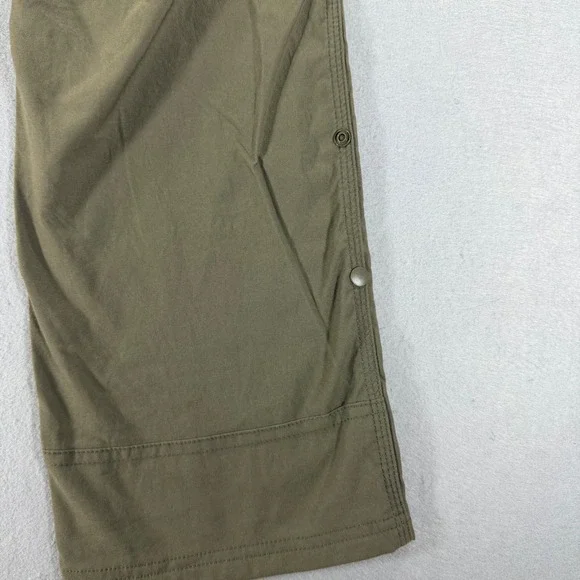 Prana Zion Relaxed Fit Cargo Pants Mens 32x32 Olive Green Hiking Outdoor Stretch - Picture 6 of 9